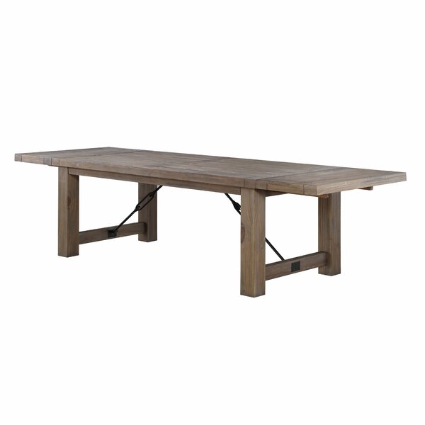 Greyleigh Mashpee Extendable Pine Solid Wood Dining Table Reviews